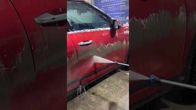 Сбиваем грязь с помощью АВД. #детейлингмойка #детейлинг #самомойка смотреть онлайн