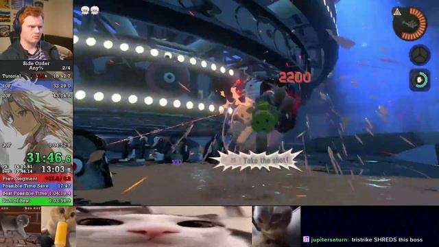Side Order Any% Speedrun in 1:03:16 смотреть онлайн