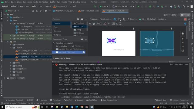 Fix android studio missing constraints in constraintlayout error смотреть онлайн