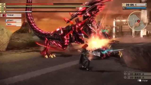GOD EATER 2 RAGE BURST New Boss Gameplay and weapons customization смотреть онлайн