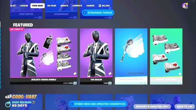 Item Shop NEW Leaked and UPDATED Skins (Stranger Things, Infinite Drift Pack & More Bundles) смотреть онлайн