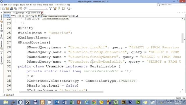 Java Web - Persistence - mysql guardar datos смотреть онлайн