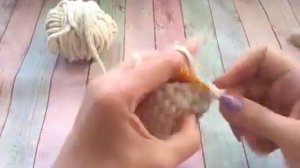 МИШКА ЗА ПОЛЧАСА.  Игрушка из плюшевой пряжи - легко, просто, быстро. МК по вязанию крючком.