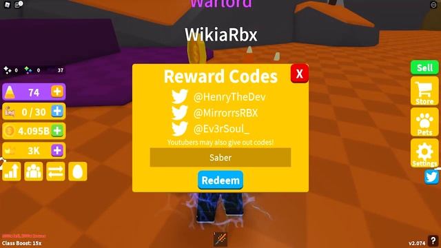 Saber Simulator (OCTOBER 2021) CODES *HALLOWEEN* ALL NEW ROBLOX Saber Simulator CODES! смотреть онлайн