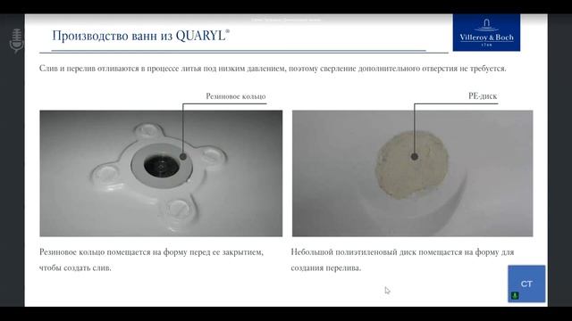 Материалы для ванн Villeroy&Boch: Акрил & Кварил смотреть онлайн