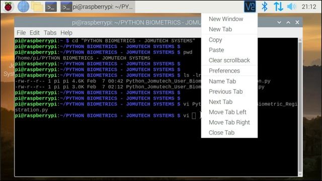 Raspberry Pi Python Biometric Enrollment and Registration using a DigitalPersona 4500 Finger Scanne смотреть онлайн