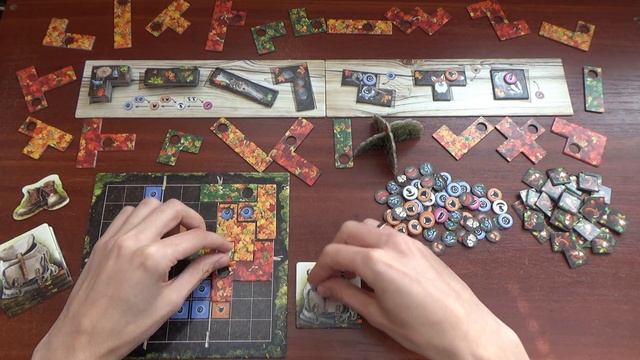 Листопад. Обзор и правила настольной игры. смотреть онлайн