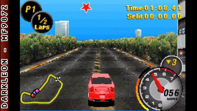 Game Boy Advance - Need For Speed - Most Wanted © 2005 Electronic Arts - Gameplay