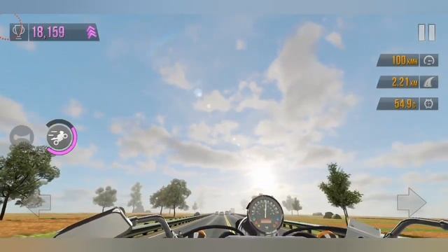 Пытаюсь побить рекорд по счету в игре Traffic Rider смотреть онлайн