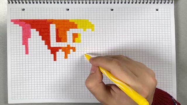Рисуем надпись LOVE в стиле Art | Рисунки по клеточкам смотреть онлайн