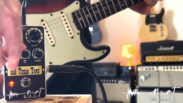 Mathis AudioTech OD Texas Tone:SRV Tone At Any Volume! Killer Fender Amp Cranked Tone! **PART 1**