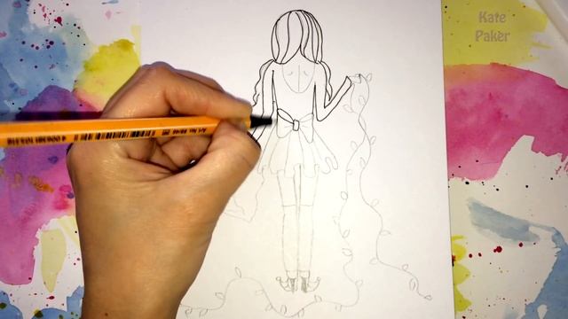 Как Нарисовать Девочку ♥ Новогодние Рисунки ♥ How To Draw a Tumlr Girl ♥ Christmas Drawings смотреть онлайн