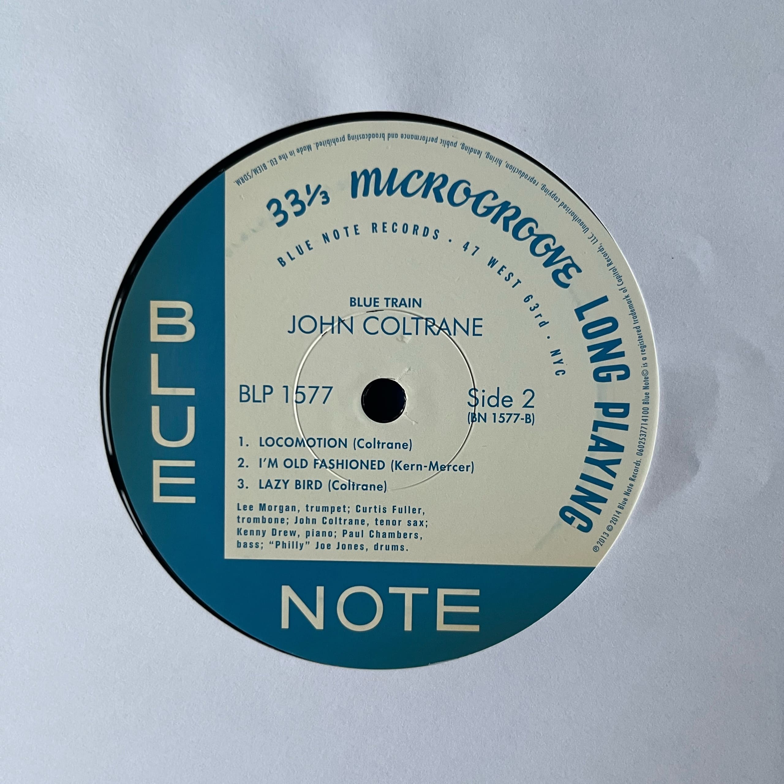 BLUE TRAIN - JOHN COLTRANE (side 2) смотреть онлайн