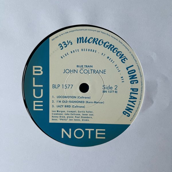 BLUE TRAIN - JOHN COLTRANE (side 2)