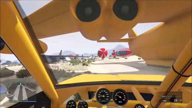 GTA 5 Modded Mission - Cargo Planes, Space Docker, Blimps and More! смотреть онлайн