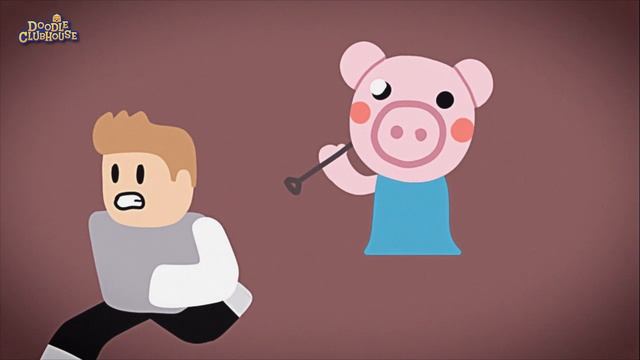 PIGGY ROBLOX DRAWING смотреть онлайн