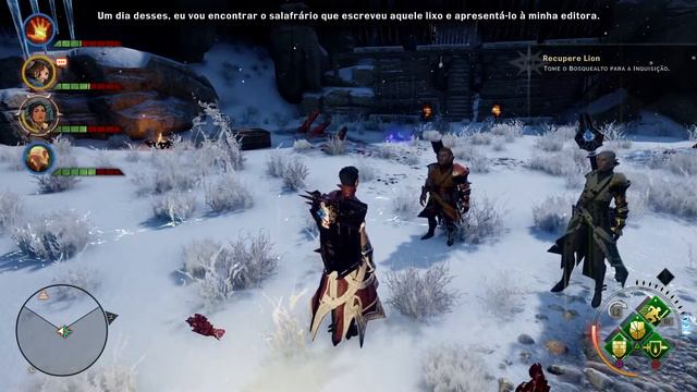 Dragon Age: Inquisition - Varric tells Cassandra about his frightful editor смотреть онлайн