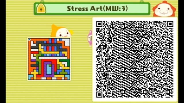 Pushmo: Stress Art Custom Level 3 QR Code смотреть онлайн