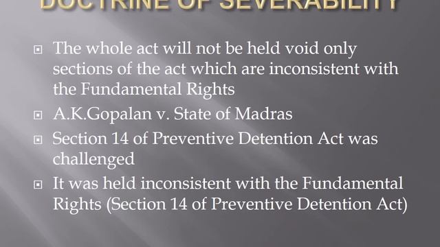 Article 13|Indian Constitution with case laws| Laws inconsistent with the fundamental rights. смотреть онлайн