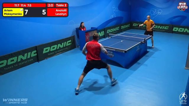 02:15 Artem Maksymenko 2 - 3 Anatolii Levshyn West 6 WIN CUP 05.03.2023 | TABLE TENNIS WINCUP смотреть онлайн