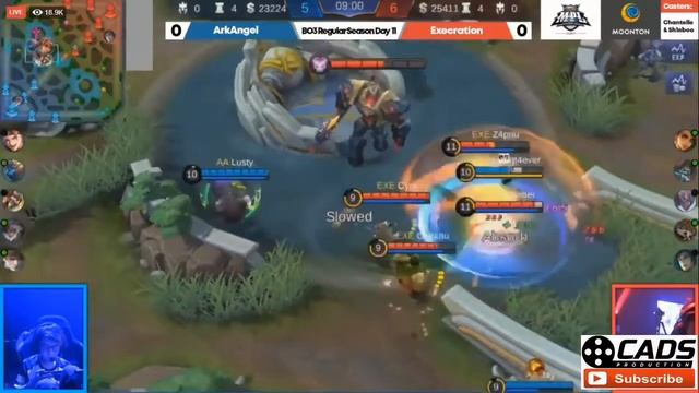 Game1 Execration vs ArkAngel MPL s4 смотреть онлайн