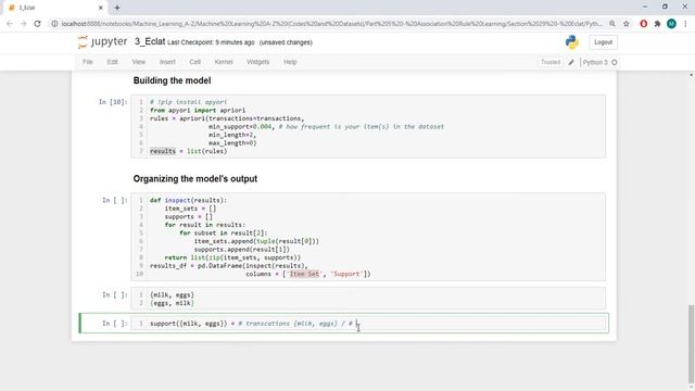 Eclat in Python смотреть онлайн