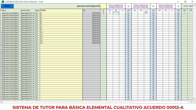 Sistema de Libretas de Calificaciones CUALITATIVAS CICLO COSTA 2023-2024 [Acuerdo 00012-A] смотреть онлайн