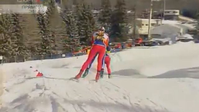 Antholz 2006. Bjoerndalen - Poiree смотреть онлайн