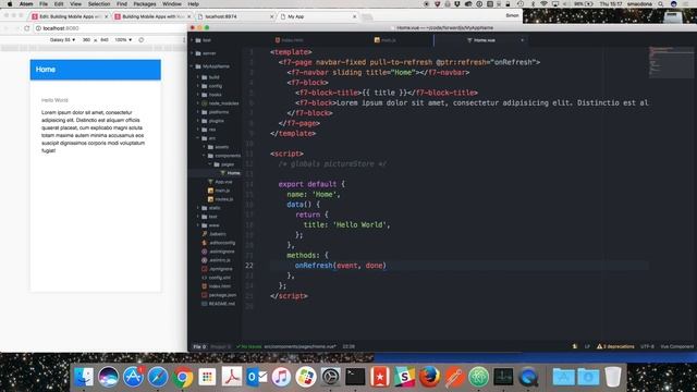 Building Mobile Apps with Vue.js - ForwardJS Ottawa смотреть онлайн