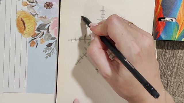 Нарисовать снежинку карандашом поэтапно / Draw a snowflake with a pencil step by step / 用鉛筆一步一步畫雪花 смотреть онлайн