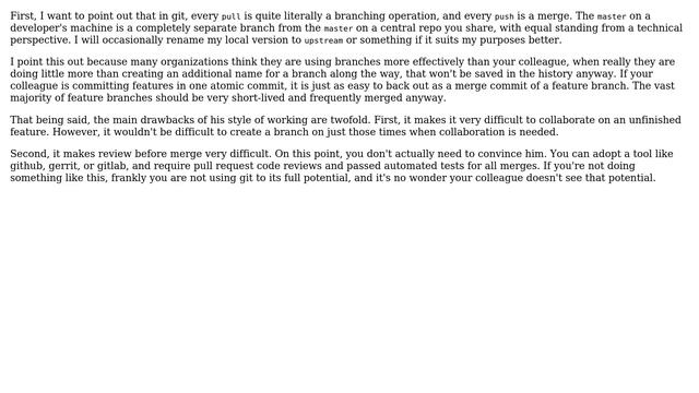Software Engineering: Git - What issues arise from working directly on master? (8 Solutions!!) смотреть онлайн