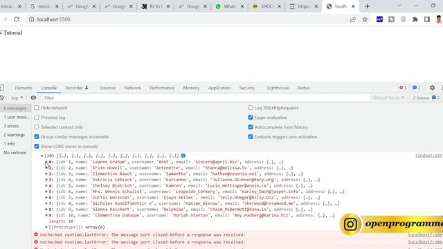 JSON Tutorial - Real Application Example Explained смотреть онлайн