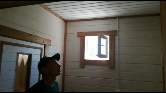 Дом Баня из бруса 6х6 с мансардой под ключ в СПб от СК Доминика смотреть онлайн