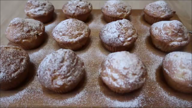 Кексики с начинкой, быстрый рецепт смотреть онлайн