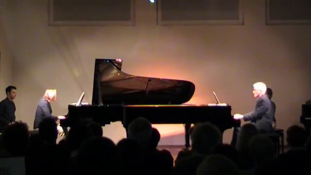PIAZZOLLA- Libertango for 2 Pianos- Caroline Weichert & Clemens Rave смотреть онлайн