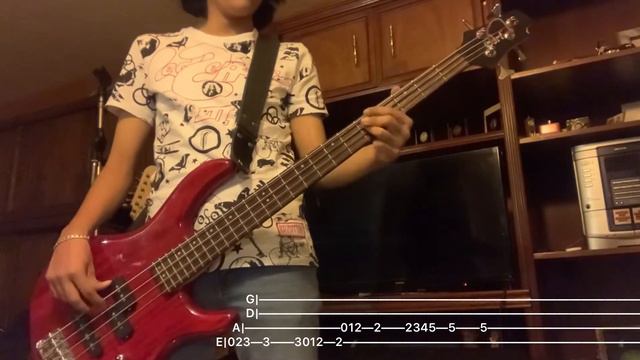 Pixies- Hey (Cover) (Easy Bass with tabs) смотреть онлайн