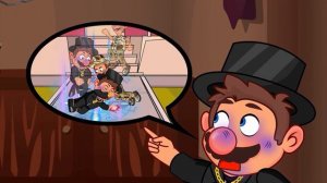 Mario and Peach's love is incomplete | Mario's sad story | The Super Mario Bros Animation