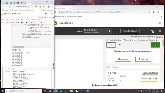 webscrapping dynamic -selenium python смотреть онлайн