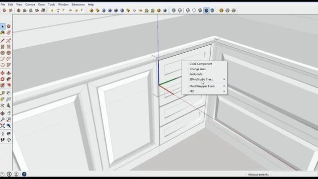 Sketchup Kitchen Build + Vray Render смотреть онлайн