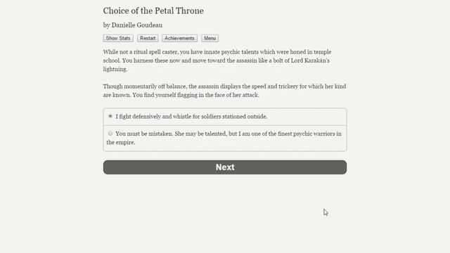 Choice of the Petal Throne (Part 1) смотреть онлайн