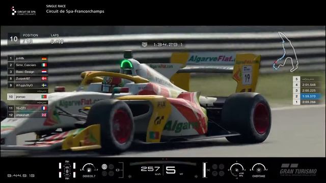 Spa-Francorchamp - Daily Race #2 [Replay view] (60 fps) смотреть онлайн