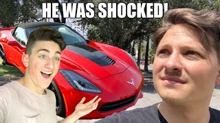 SURPRISING MY BEST FRIEND WITH HIS DREAM CAR смотреть онлайн