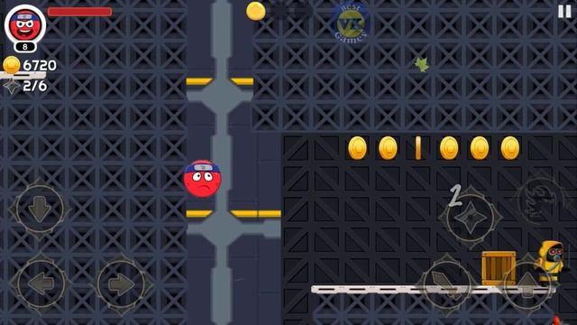 Red Ninja Hero 4 : Ball Bounce Adventure Part 3 (Gameplay No Comentary)
