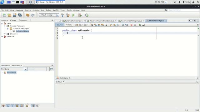 Java in NetBeans IDE 8.2 First Time | Hello World!! смотреть онлайн