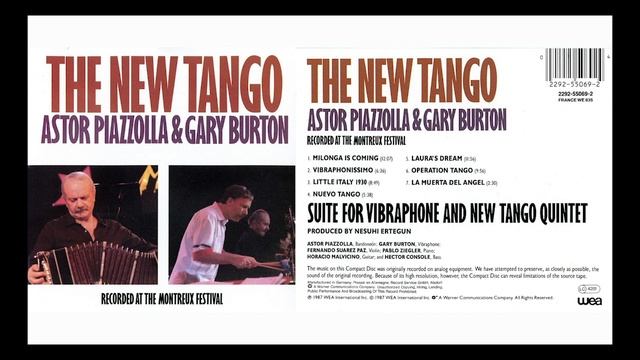 Astor Piazzolla The New Tango Album смотреть онлайн
