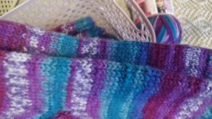 Моя ,,Ежевичная поляна,, Носочки из Ализе Супервош Комфорт.