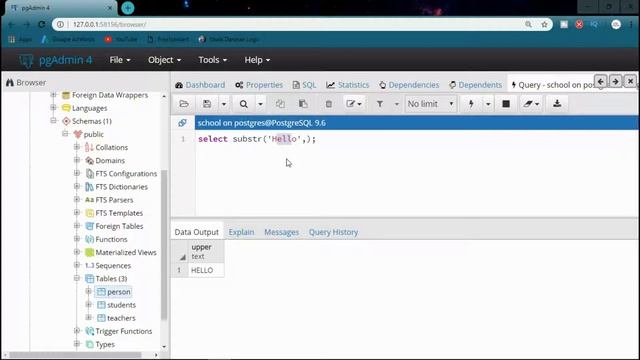 PostgreSQL Tutorial In Hindi | String Functions (Part-29) смотреть онлайн