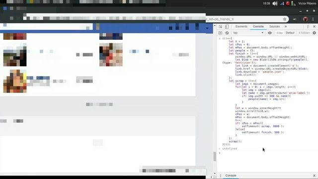 Scrapping Facebook with JavaScript смотреть онлайн