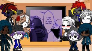 ✨💫Реакция Персонажей из "Депрессия Инка" и Оригиналов на обоих Инков💫⭐