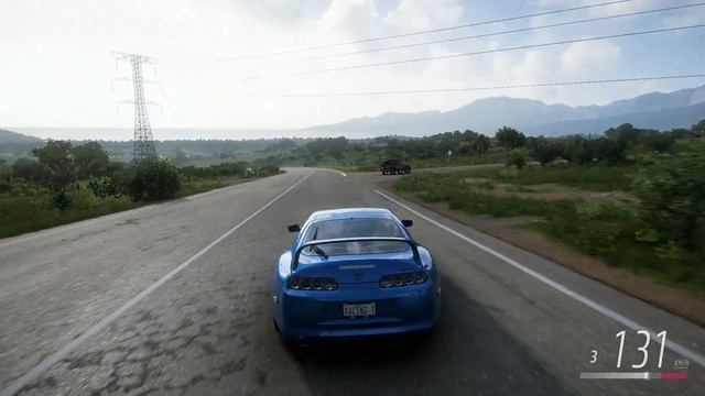 TOYOTA SUPRA RZ 1998 (JZA80) - Forza Horizon 5 - Steering Wheel Gameplay смотреть онлайн